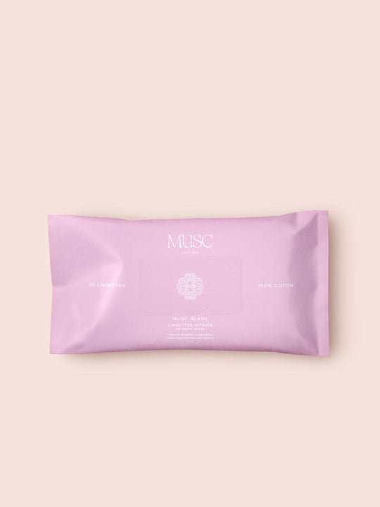 Musc Blanc - Lingettes Intimes