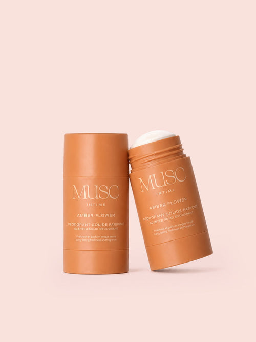 2 Déodorants Solides Parfumés - Amber Flower