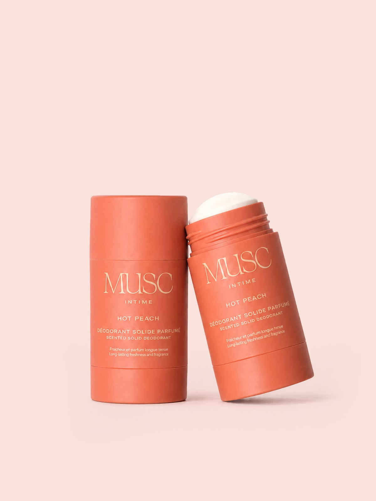 2 Déodorants Solides Parfumés - Hot Peach
