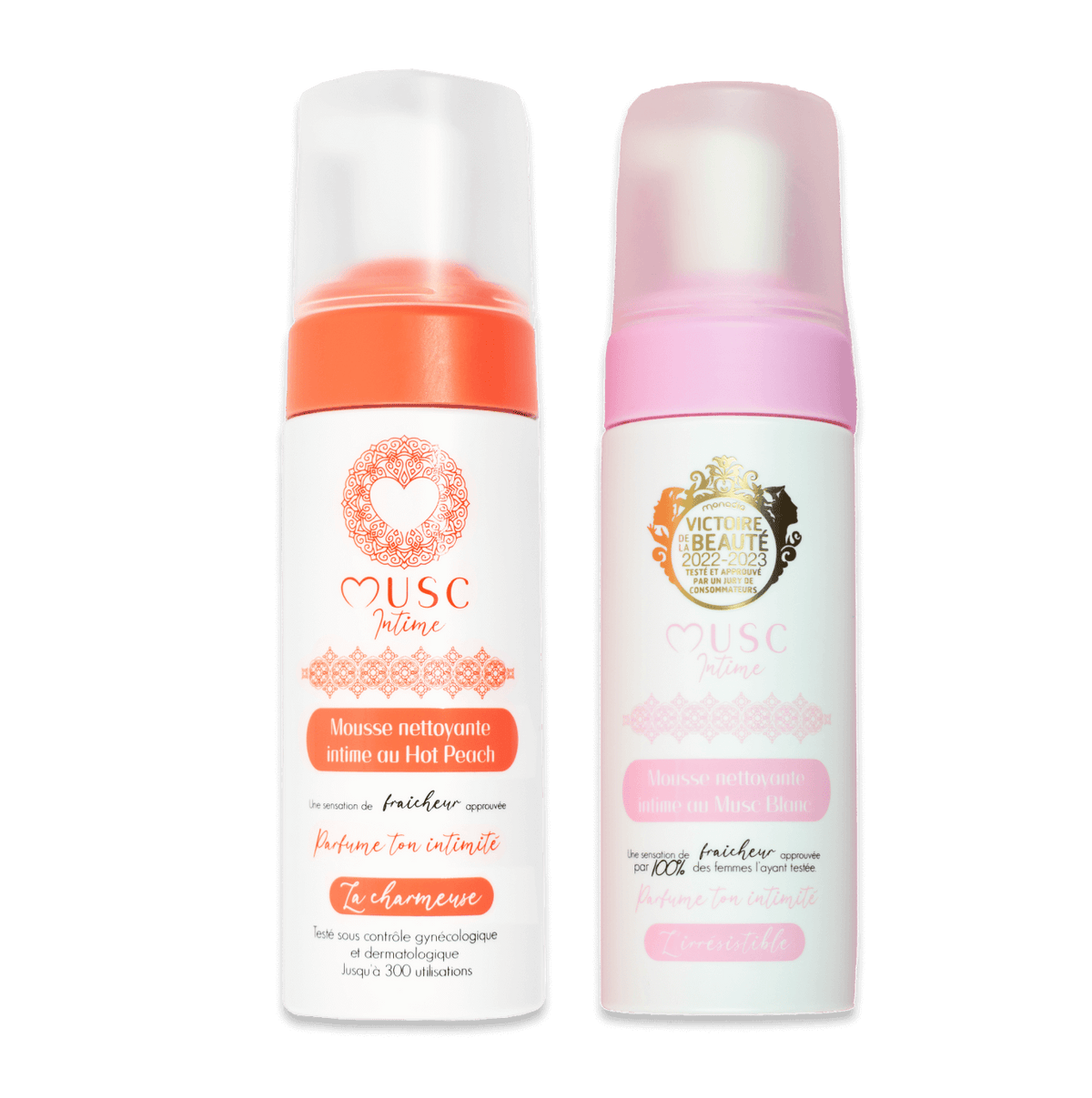 Mousse nettoyante Intime Hot Peach - la Charmeuse