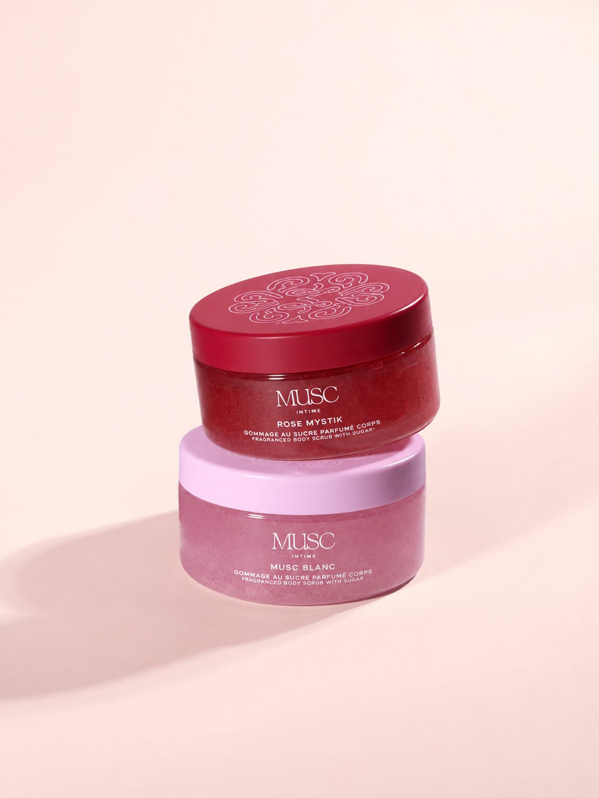 MIX GOMMAGE CORPS AU SUCRE PARFUMÉ - 2 AU CHOIX