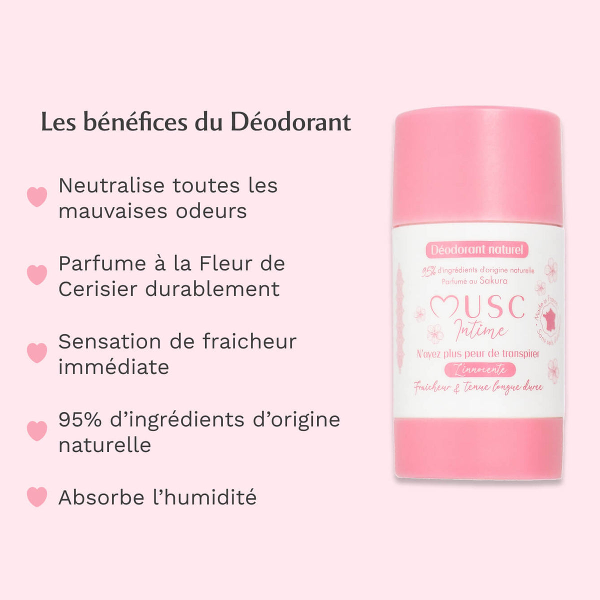 Déodorant au Sakura