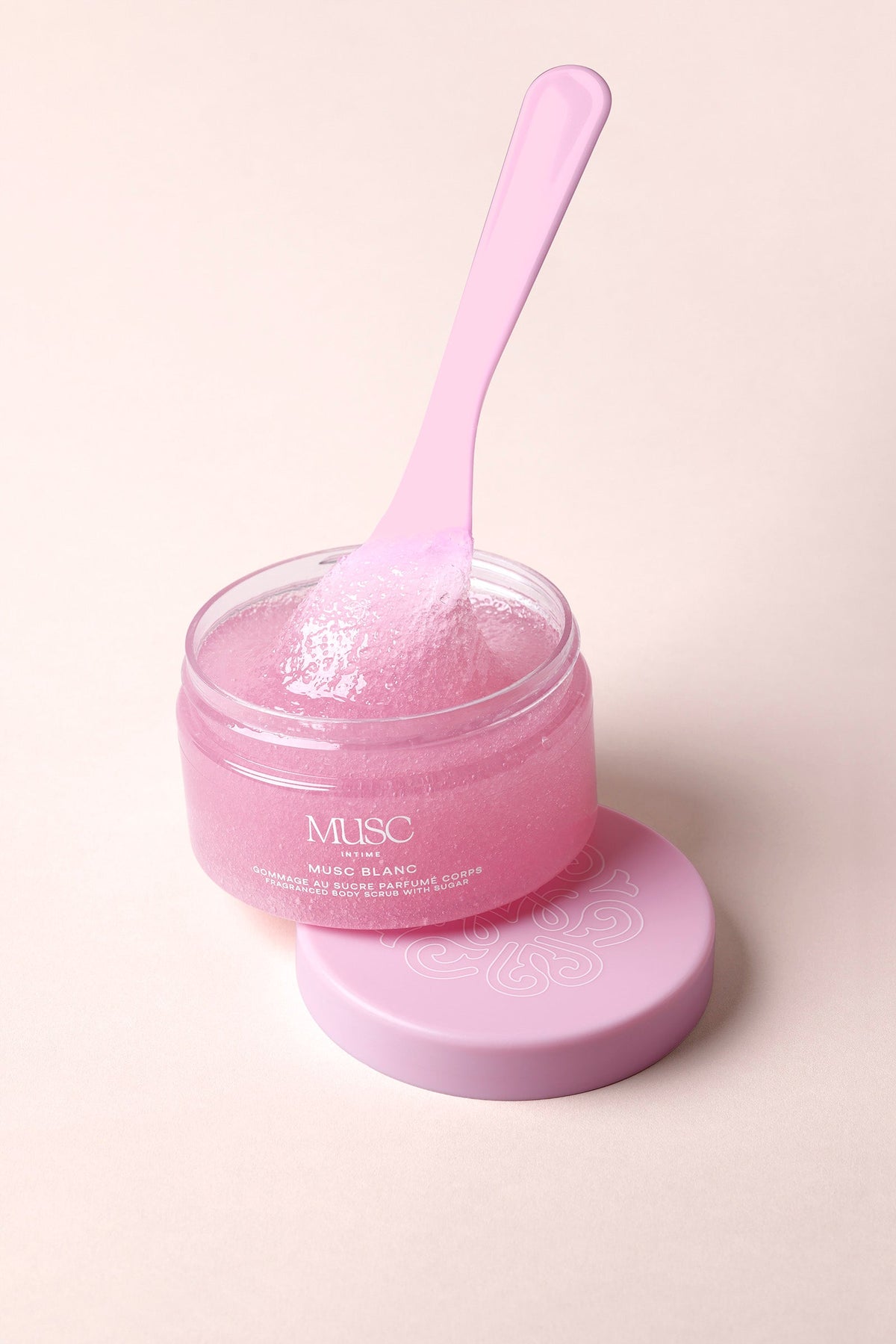 Musc Blanc - Gommage au Sucre Parfumé Corps