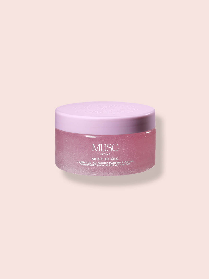 Musc Blanc - Gommage au Sucre Parfumé Corps