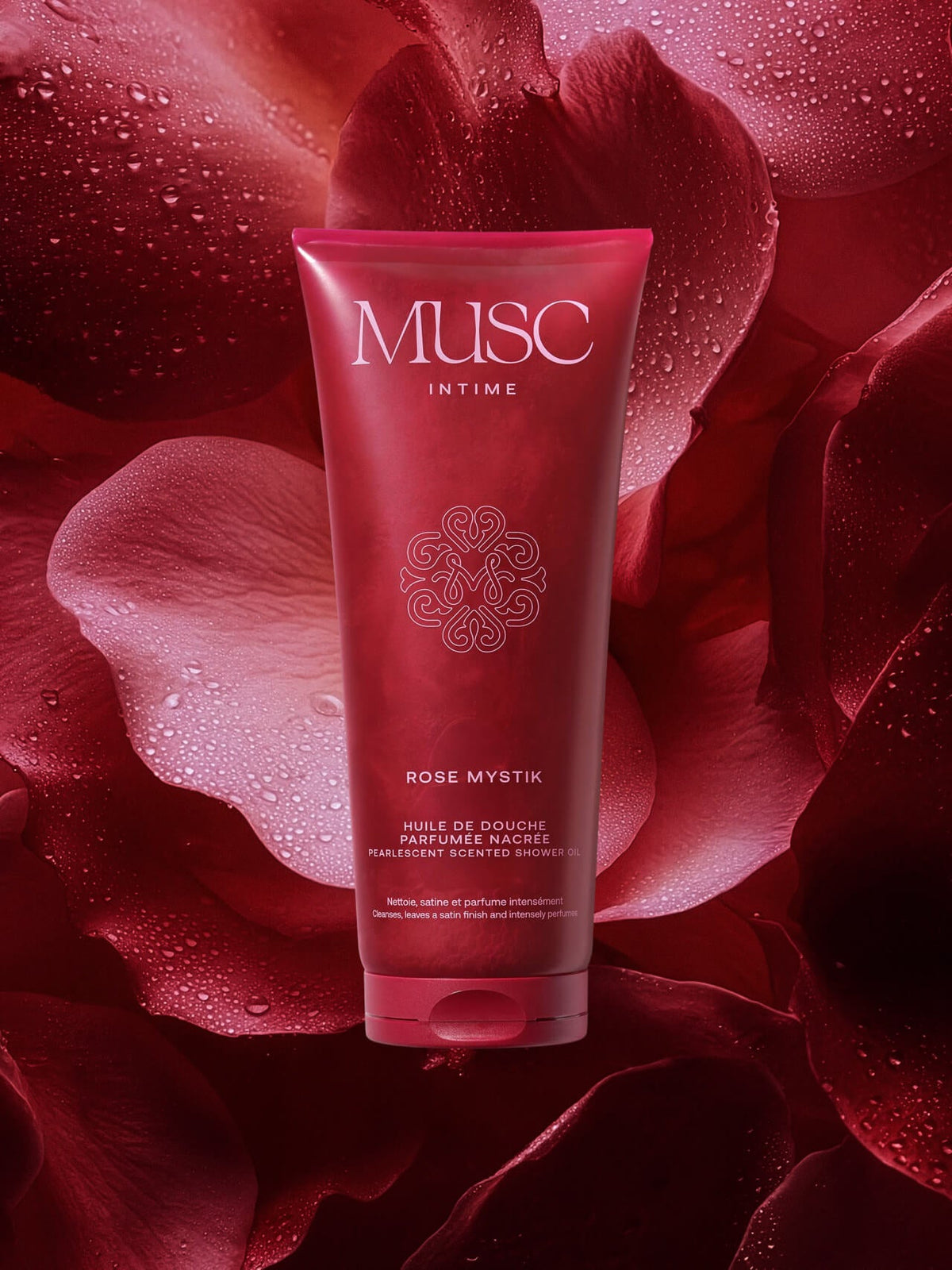 Rose Mystik - Huile de Douche Parfumée Nacrée