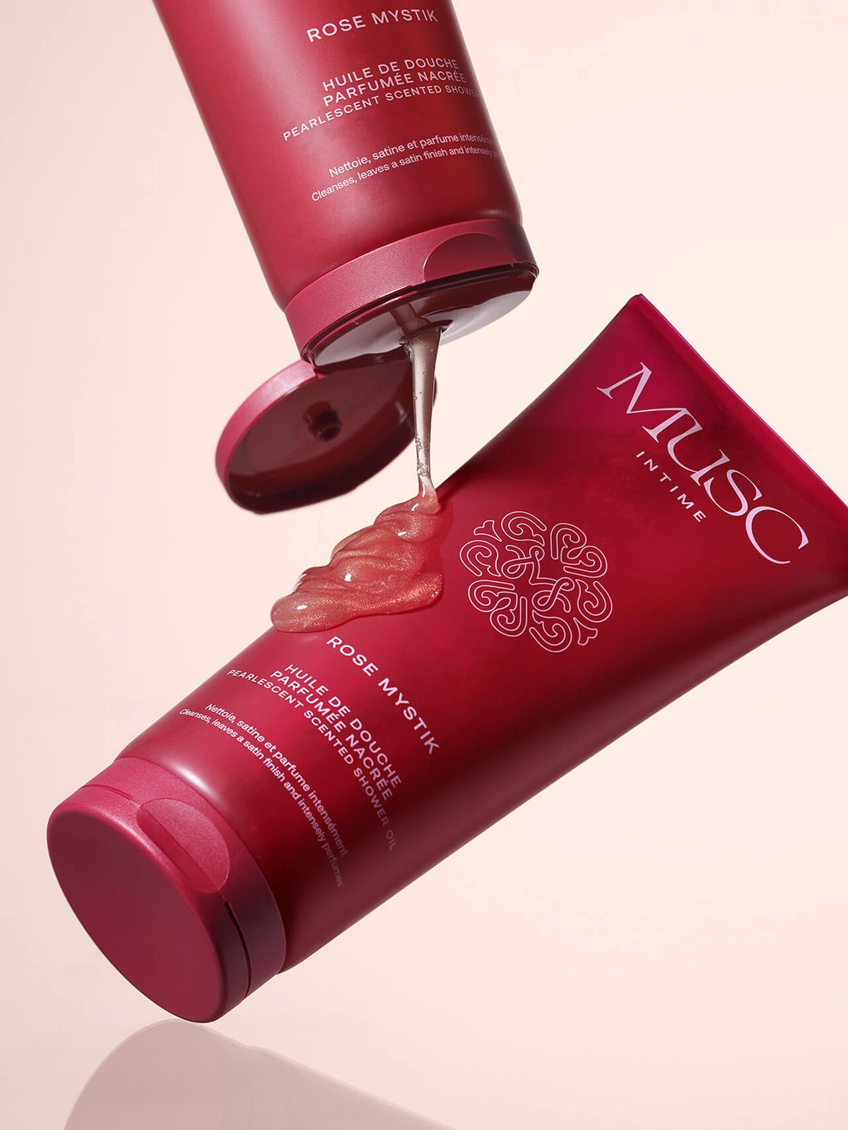 Rose Mystik - Huile de Douche Parfumée Nacrée