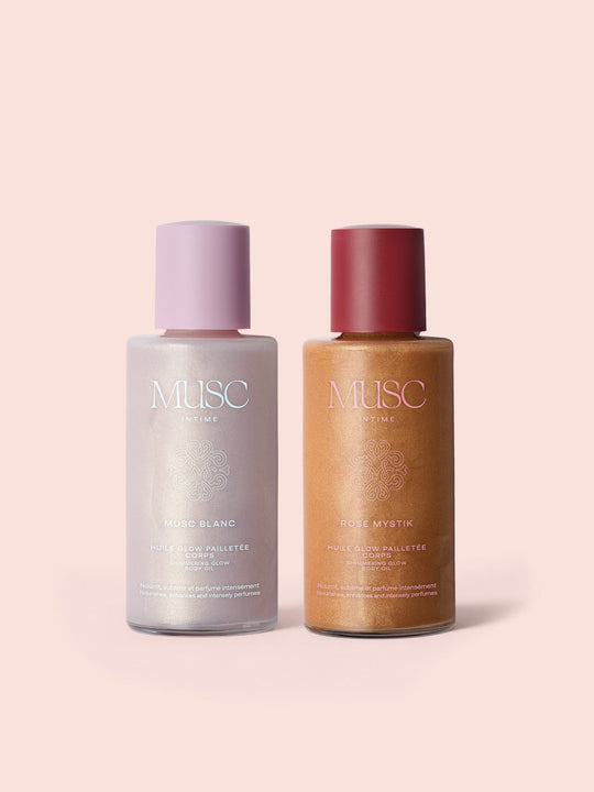Le Duo Huiles Glow Pailletées Corps