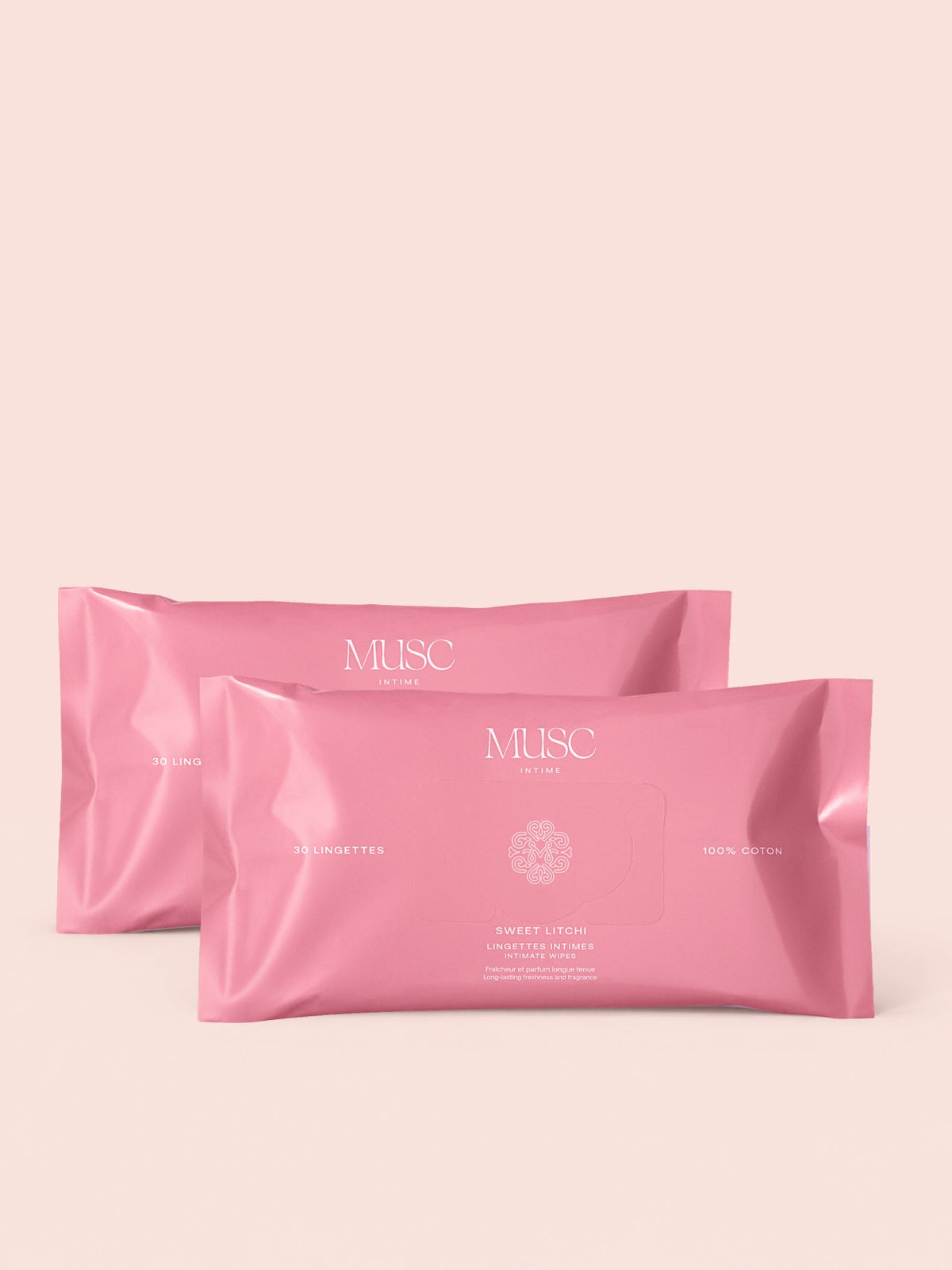 Le Duo de Lingettes Intimes - Sweet Litchi