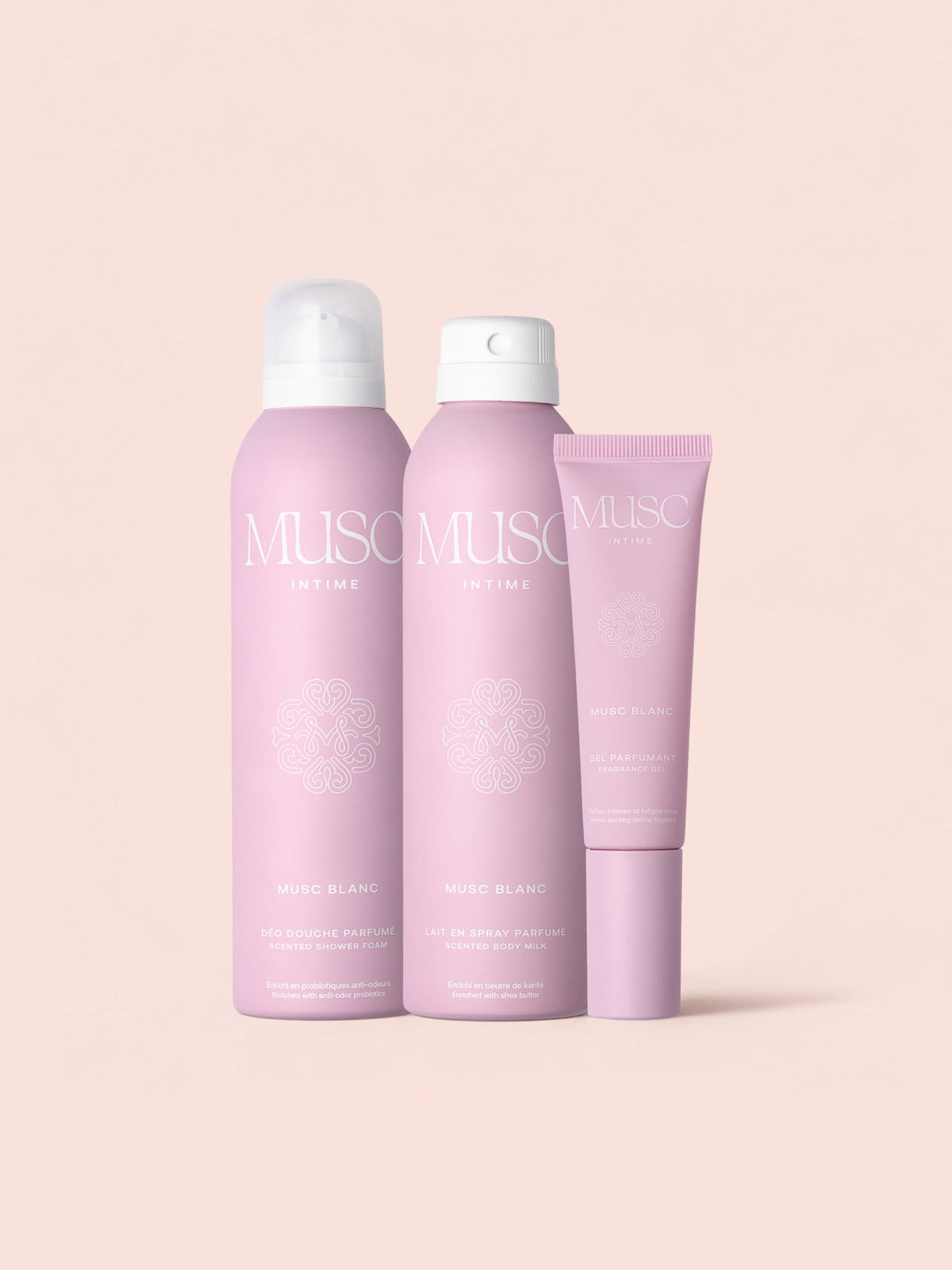 Le Trio Douche Parfumé - Musc Blanc