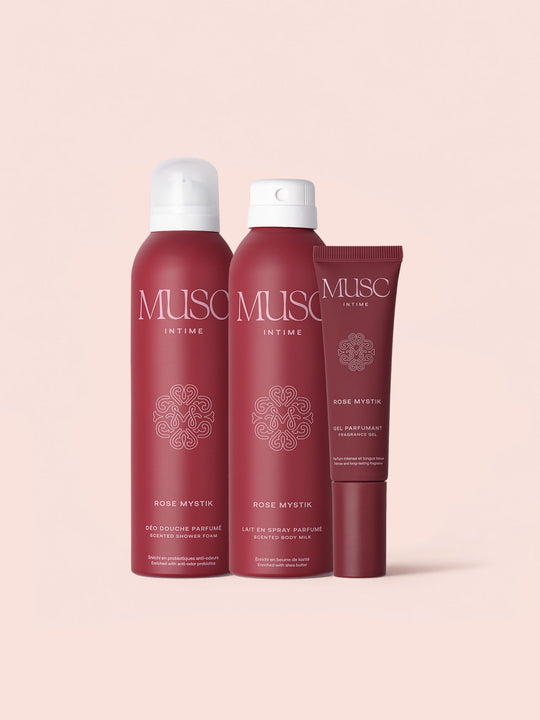 Le Trio Douche Parfumé - Rose Mystik