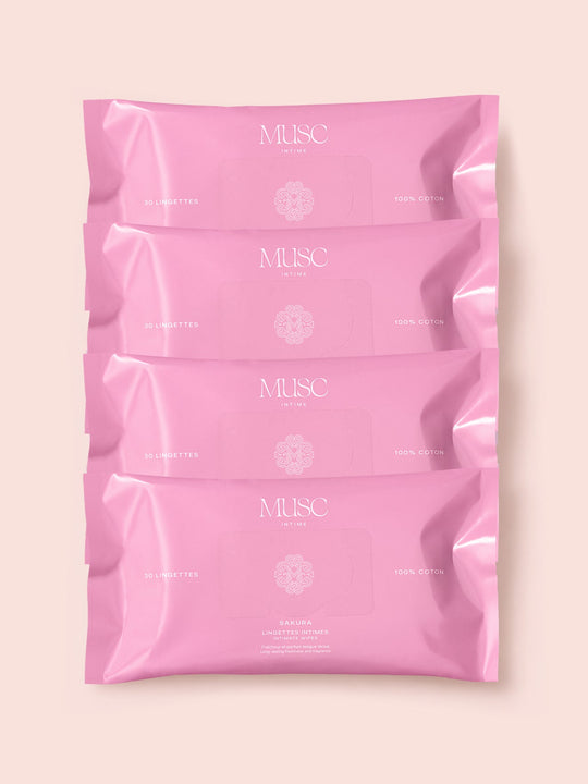 Le Lot de Lingettes Intimes - Sakura