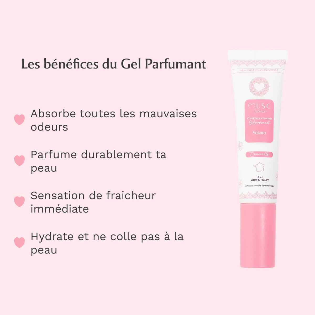 Gel parfumant l'Innocente - Sakura