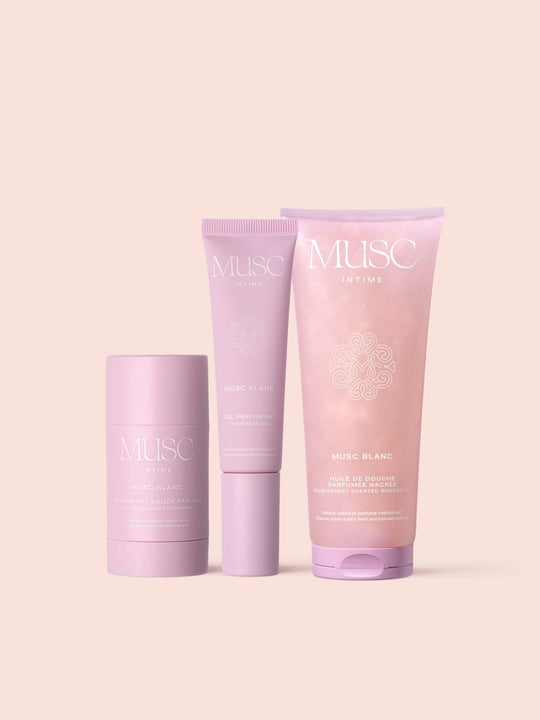 Le Trio Plaisir Nacré - Musc Blanc