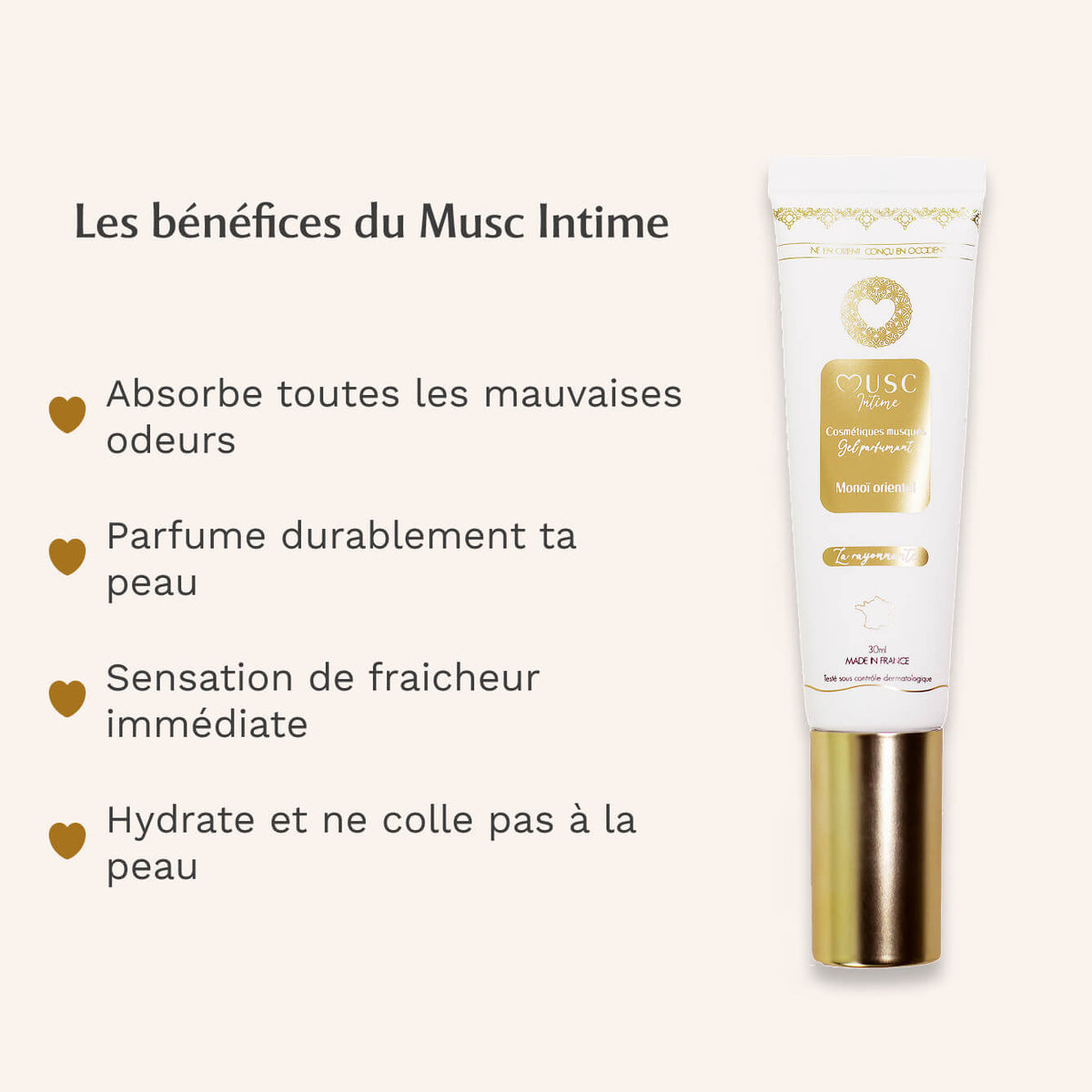 Gel parfumant la Rayonnante - Monoï Oriental